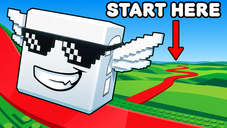 Be a Lucky Block gameplay showing Lucky Block collection